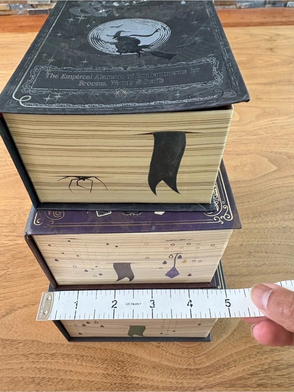 Trio of gift boxes